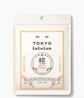 LuLuLun 东京限定酒糟补水保湿面膜 7枚入