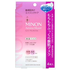 MINON 蜜浓 氨基酸抗衰老艳肌面膜 24ml×4枚