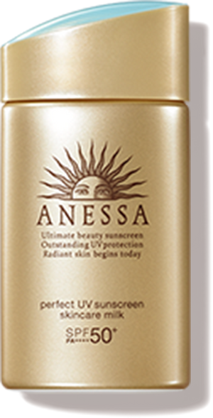 资生堂 新ANESSA安耐晒 金瓶 超强防水防汗防晒霜SPF50+