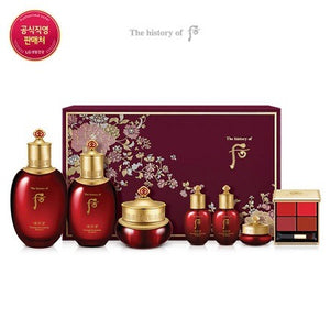 [The History Of Whoo 后]The Whoo Jinyulhyang 3pcs Special Set 津率享水乳霜套盒
